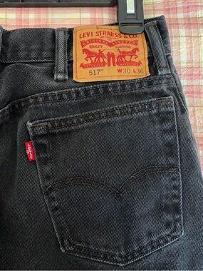 Levi’s 517 Black Jeans